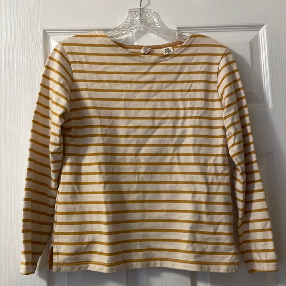 Levi’s yellow striped long sleeve